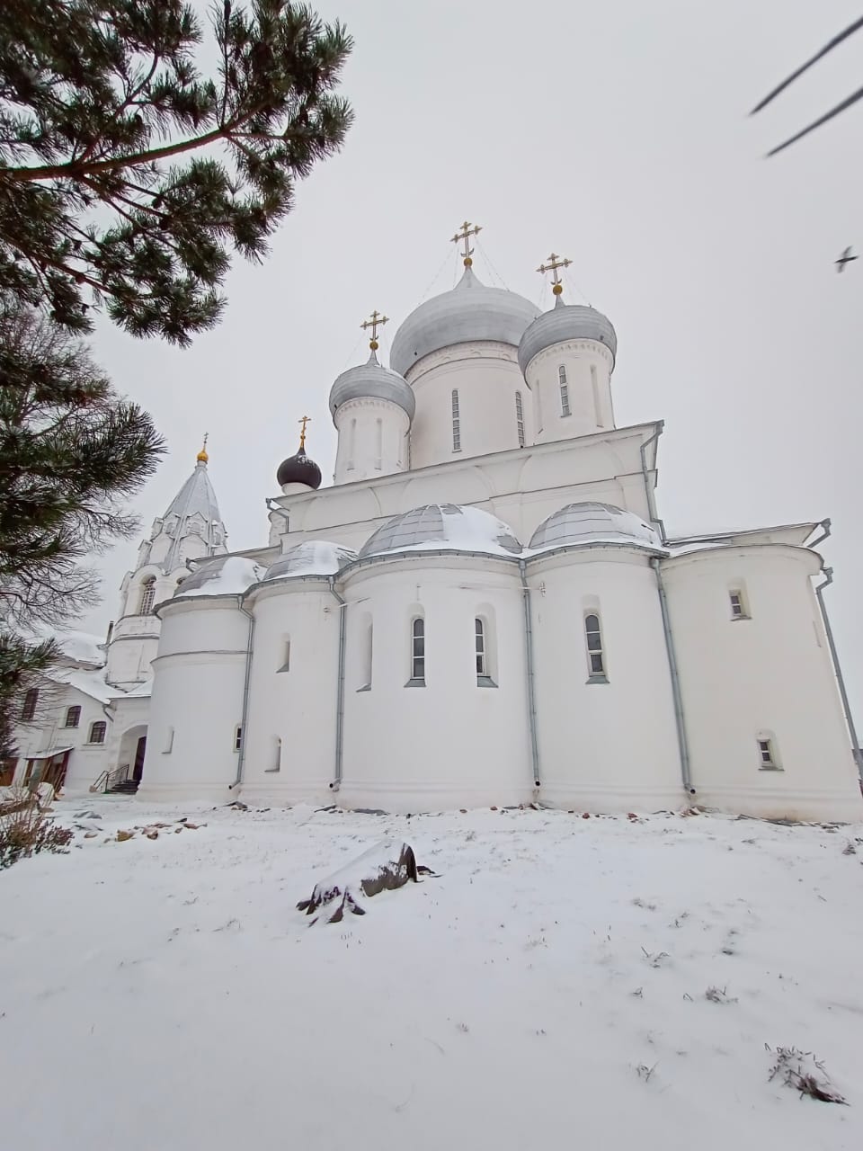 Федоровский монастырь в Переславле Залесском зимой