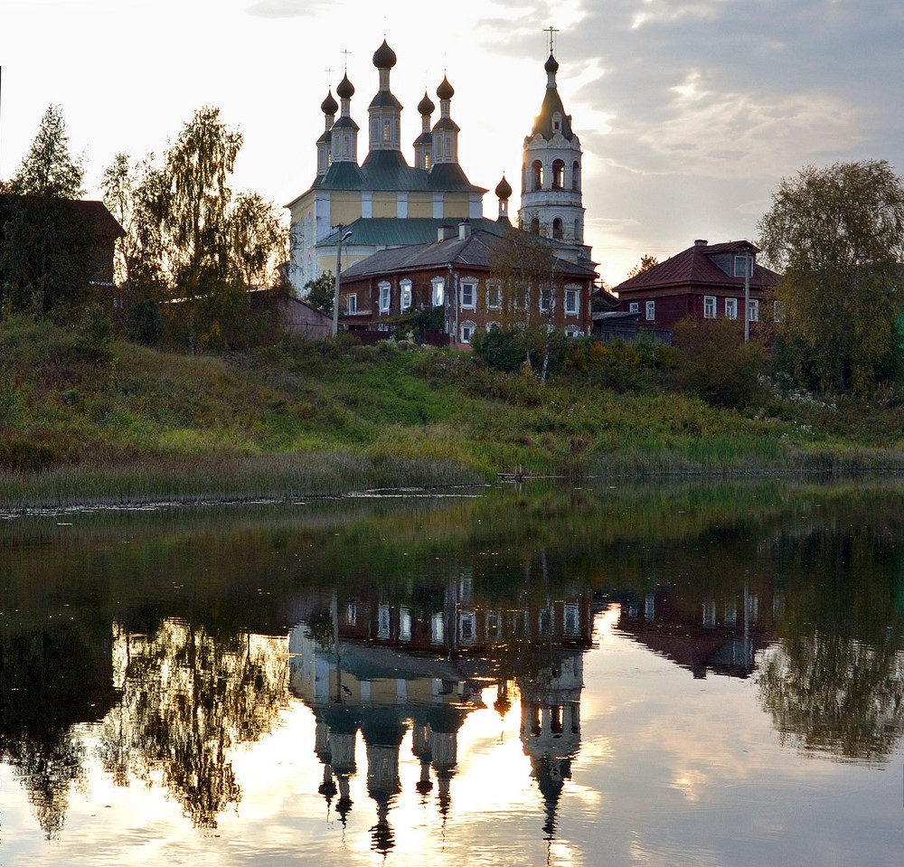 Никольский монастырь Тула осенью