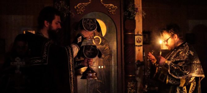 Три года со дня рукоположения о. Стахия в сан священника.