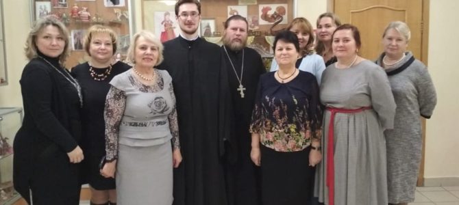 Диакон Константин принял участие в аккредитации учителей Основ православной культуры