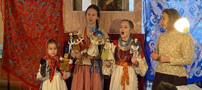 Рождественское вертепное представление прошло в нашей Чайной!